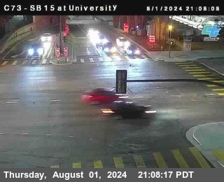 SB 15 at University Ave