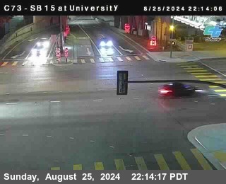 SB 15 at University Ave