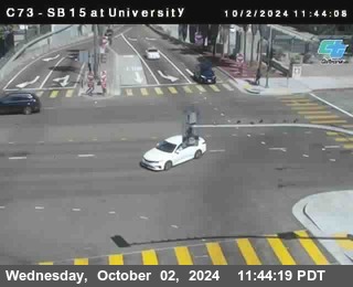 SB 15 at University Ave