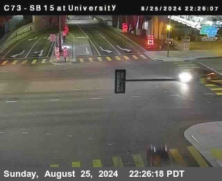 SB 15 at University Ave