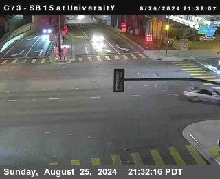 SB 15 at University Ave