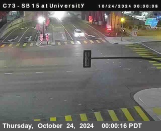 SB 15 at University Ave