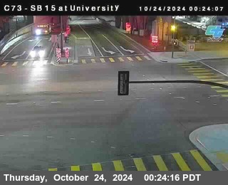 SB 15 at University Ave