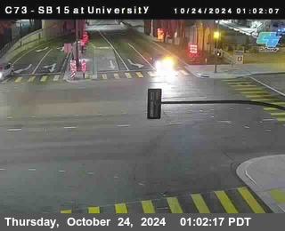 SB 15 at University Ave