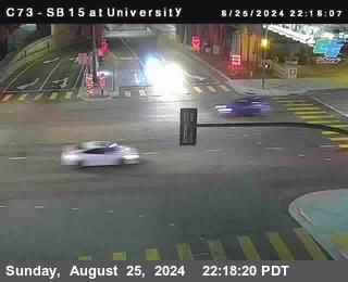 SB 15 at University Ave