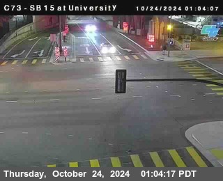 SB 15 at University Ave