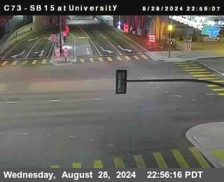 SB 15 at University Ave