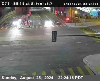 SB 15 at University Ave