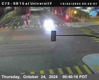 SB 15 at University Ave