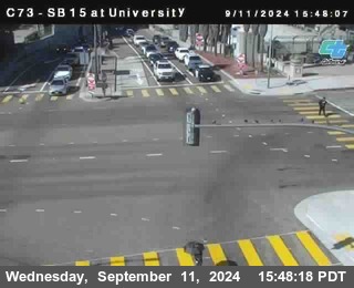 SB 15 at University Ave