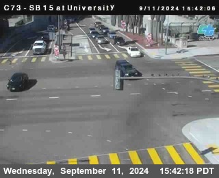 SB 15 at University Ave