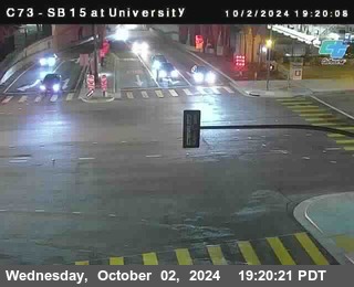 SB 15 at University Ave