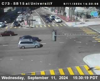 SB 15 at University Ave