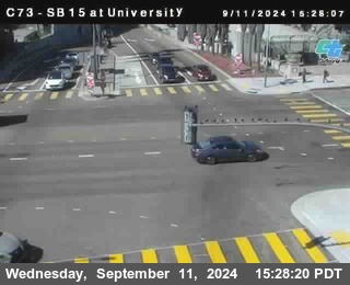 SB 15 at University Ave