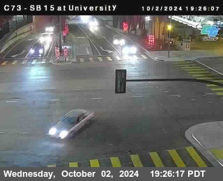 SB 15 at University Ave