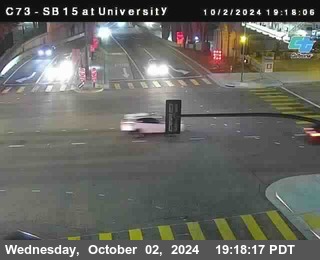 SB 15 at University Ave