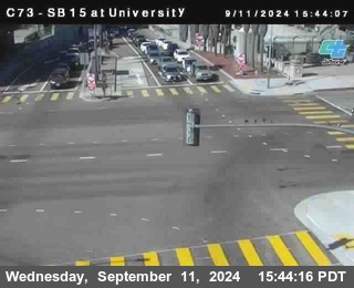 SB 15 at University Ave