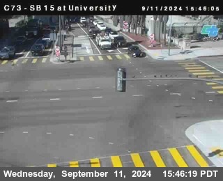 SB 15 at University Ave