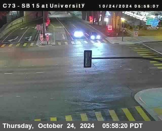 SB 15 at University Ave