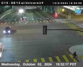 SB 15 at University Ave