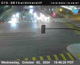 SB 15 at University Ave