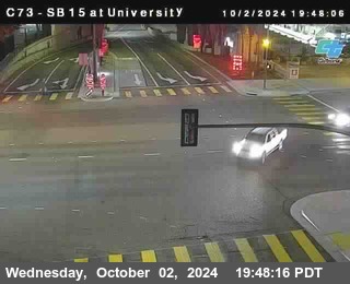 SB 15 at University Ave