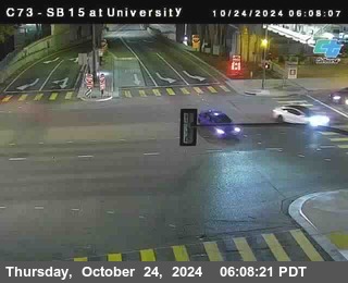 SB 15 at University Ave