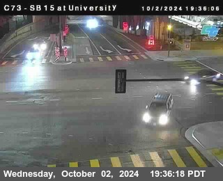 SB 15 at University Ave