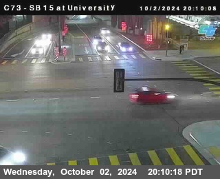 SB 15 at University Ave