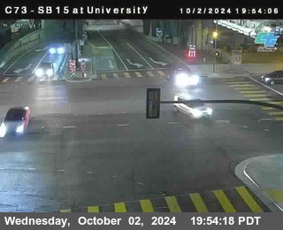 SB 15 at University Ave