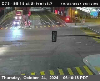 SB 15 at University Ave