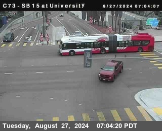 SB 15 at University Ave