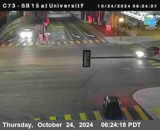 SB 15 at University Ave