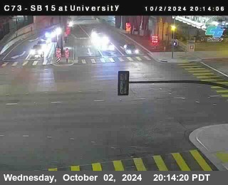 SB 15 at University Ave