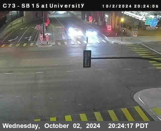 SB 15 at University Ave