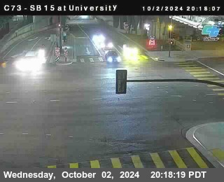 SB 15 at University Ave