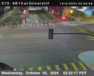 SB 15 at University Ave