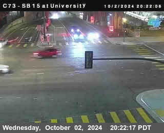 SB 15 at University Ave