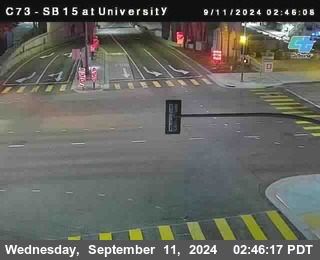 SB 15 at University Ave