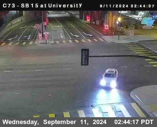 SB 15 at University Ave