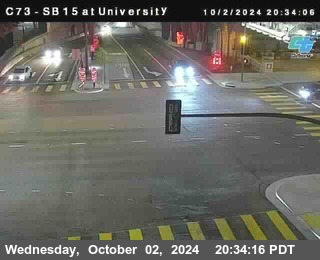 SB 15 at University Ave