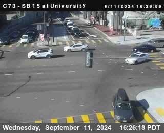 SB 15 at University Ave