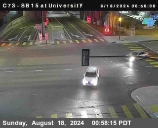 SB 15 at University Ave