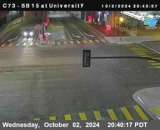 SB 15 at University Ave