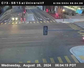 SB 15 at University Ave