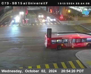 SB 15 at University Ave