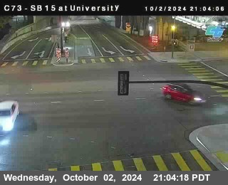 SB 15 at University Ave