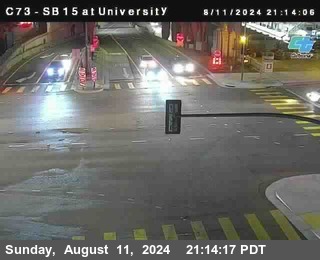 SB 15 at University Ave