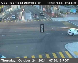 SB 15 at University Ave