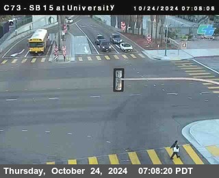 SB 15 at University Ave